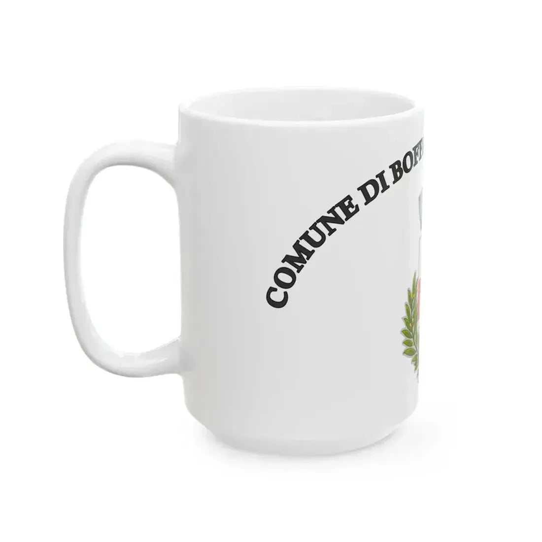 Boffalora sopra Ticino-Bandiera (Italy) White Coffee Mug - Go Mug Yourself