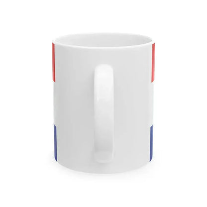 Bog i Hrvati flag (Croatia) White Coffee Mug - Go Mug Yourself