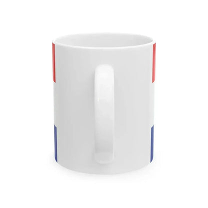 Bog i Hrvati flag (Croatia) White Coffee Mug - Go Mug Yourself