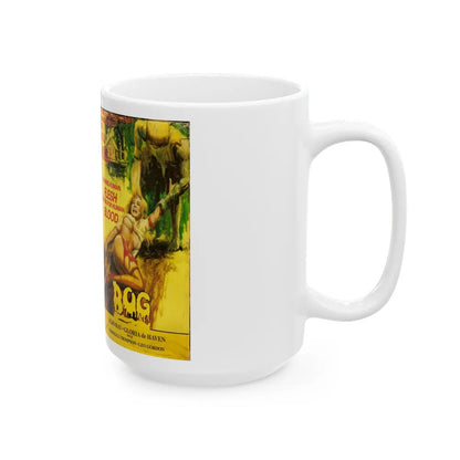 BOG (VHS COVER) - White Coffee Mug-Go Mug Yourself