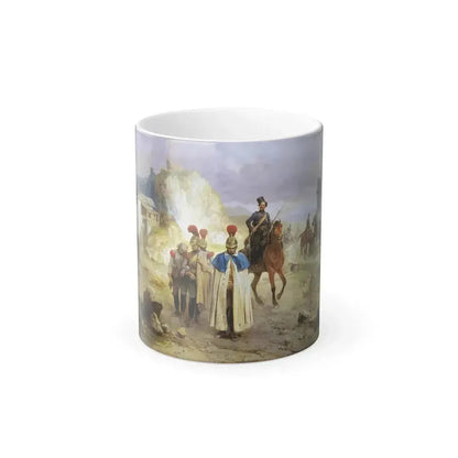 Bogdan Pavlovich Willewalde (1819-1903) They Fell Into Captivity - Color Changing Mug 11oz 11oz - Go Mug Yourself