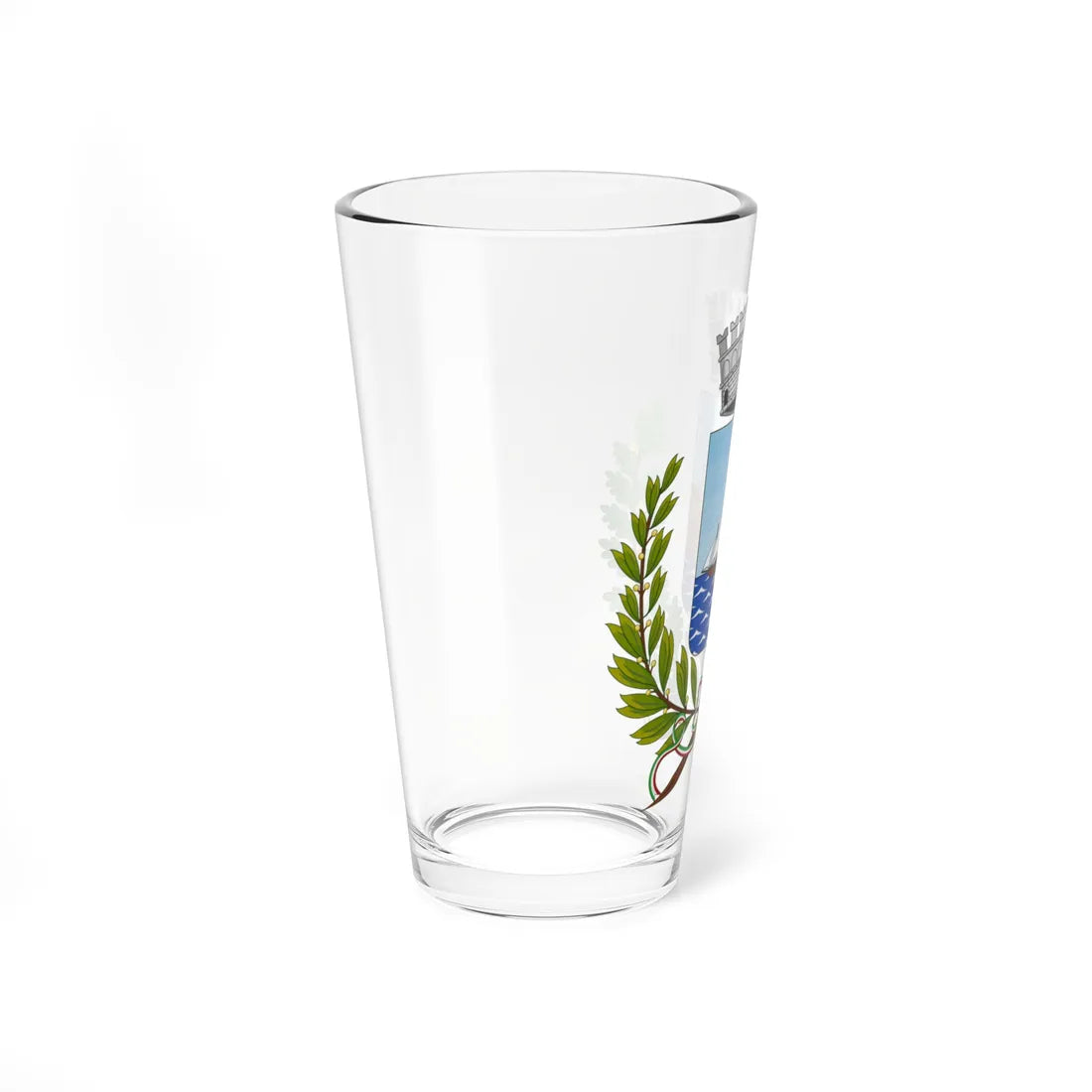 Bogliasco-Stemma (Italy) (Coat of Arms) Pint Glass 16oz - Go Mug Yourself
