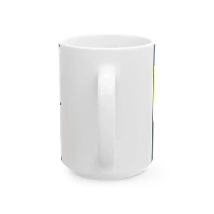 Bohunice Ilava Flag (Slovakia) White Coffee Mug - Go Mug Yourself