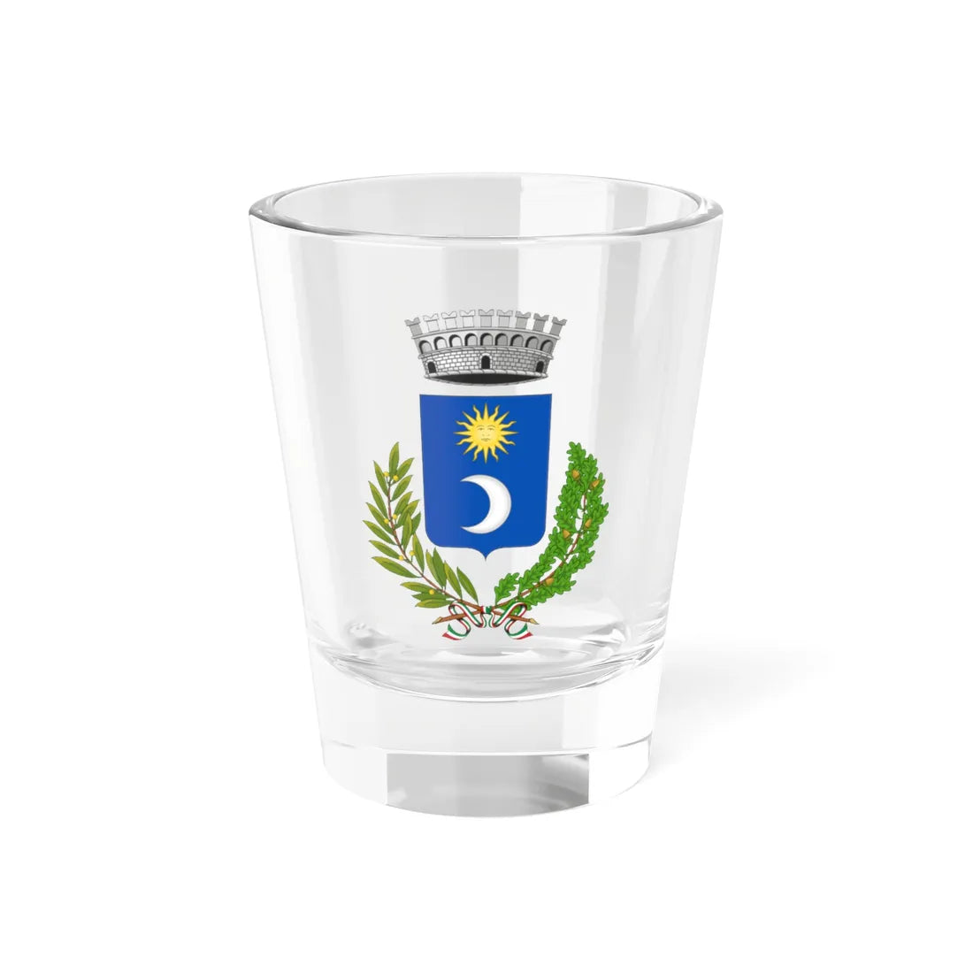 Bolano-Stemma3 (Italy) (Coat of Arms) Shot Glass 1.5oz 1.5oz - Go Mug Yourself