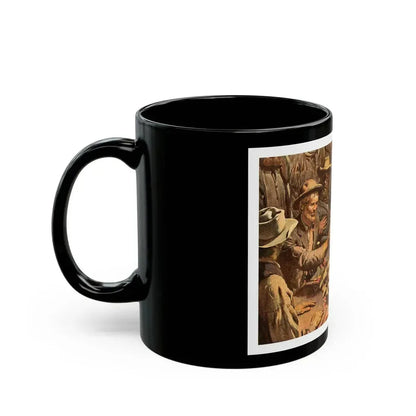 Bold Loser by Joan Sanders, The Saturday Evening Post, 1958 - Black Coffee Mug - Go Mug Yourself