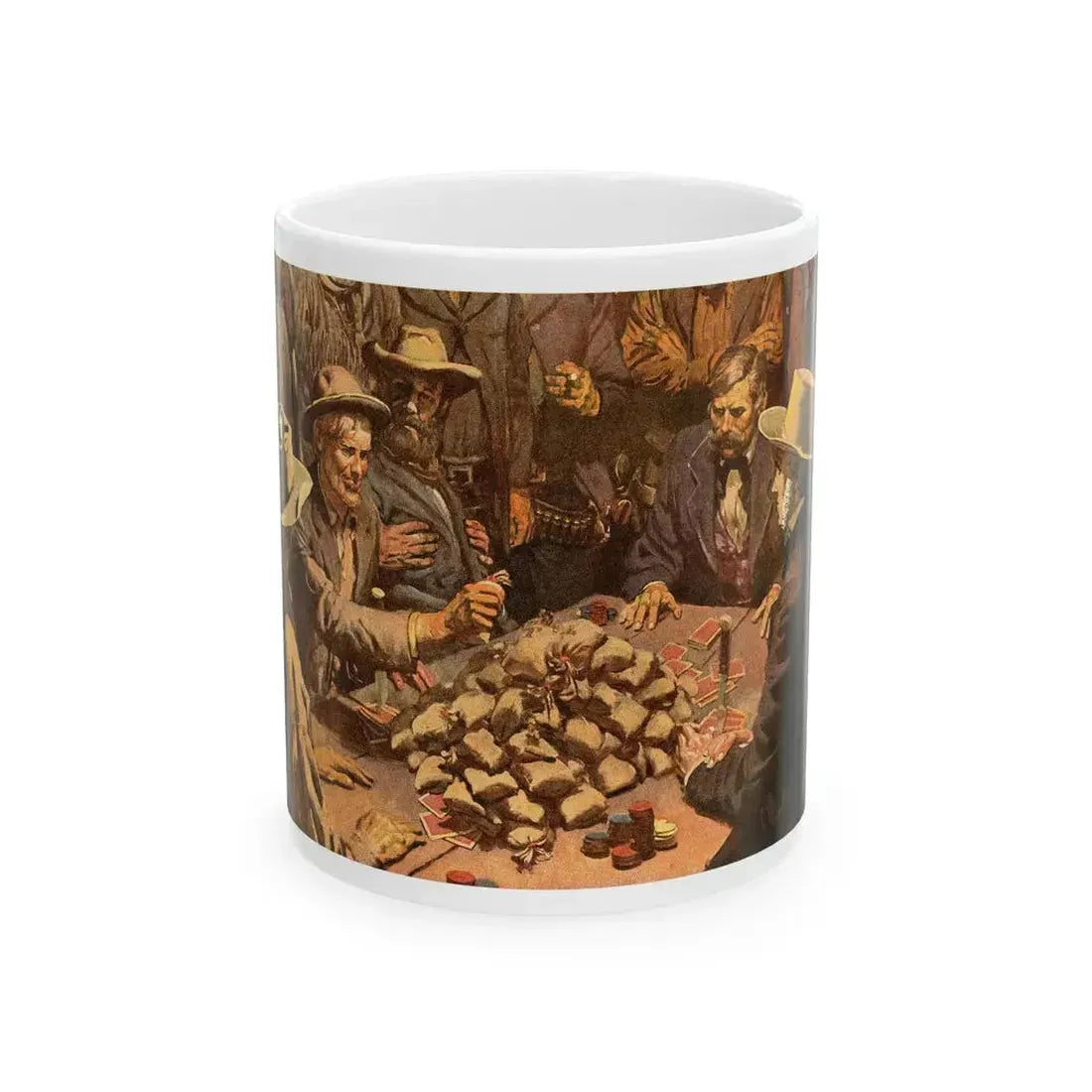 Bold Loser by Joan Sanders, The Saturday Evening Post, 1958 - White Coffee Mug 11oz - Go Mug Yourself