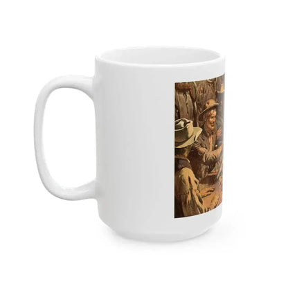 Bold Loser by Joan Sanders, The Saturday Evening Post, 1958 - White Coffee Mug - Go Mug Yourself