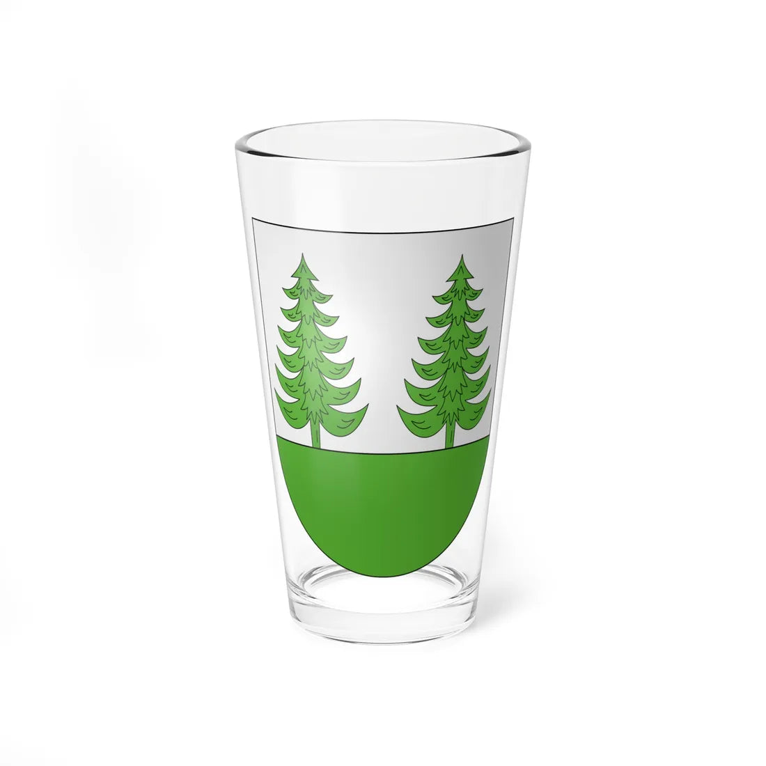 Bole-coat of arms (Switzerland) (Coat of Arms) Pint Glass 16oz 16oz - Go Mug Yourself