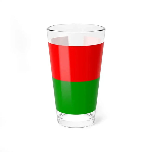 Bolivar Flag (Ecuador) Pint Glass 16oz 16oz - Go Mug Yourself