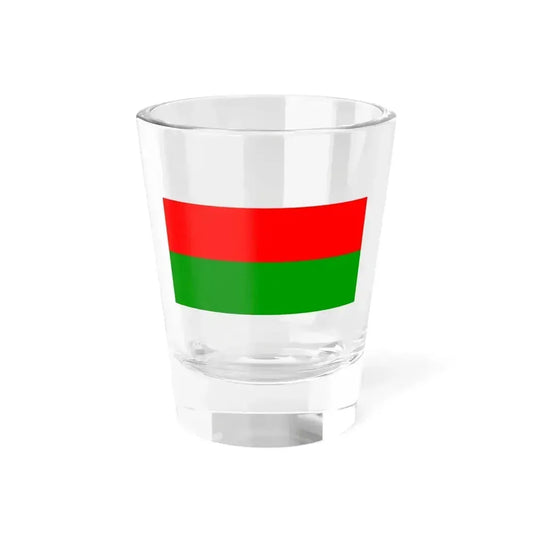 Bolivar Flag (Ecuador) Shot Glass 1.5oz 1.5oz - Go Mug Yourself