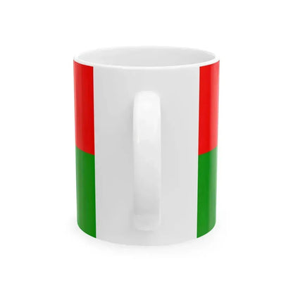 Bolivar Flag (Ecuador) White Coffee Mug - Go Mug Yourself