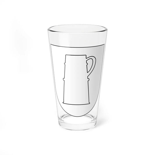 Bollebygd härad vapen (Sweden) (Coat of Arms) Pint Glass 16oz 16oz - Go Mug Yourself