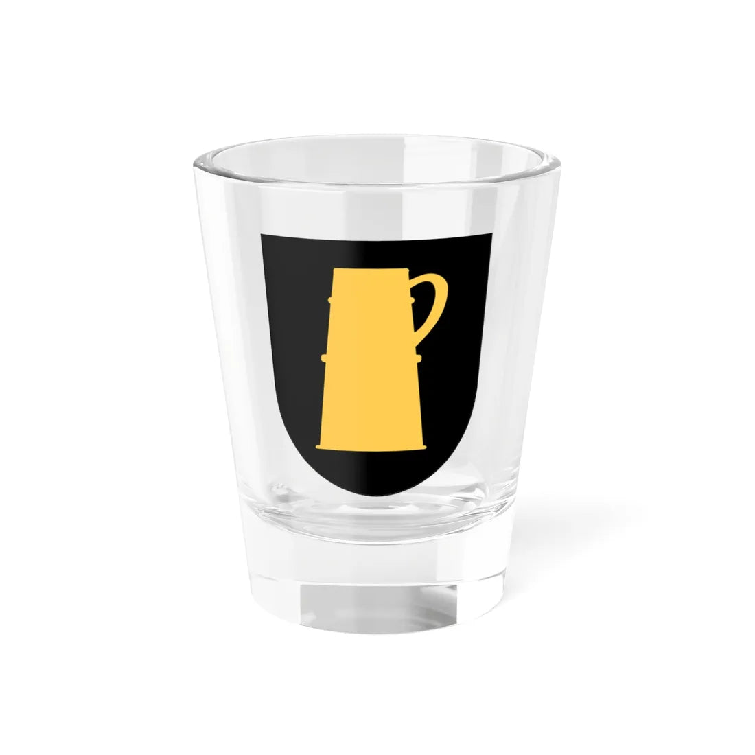 Bollebygd vapen (Sweden) (Coat of Arms) Shot Glass 1.5oz 1.5oz - Go Mug Yourself