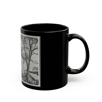 Bolling House Originally Named  Mitchell's  (Later  Bull Hill ), Possibly Located In Hopewell, Va. 001(2) (U.S. Civil War) Black Coffee Mug - Go Mug Yourself