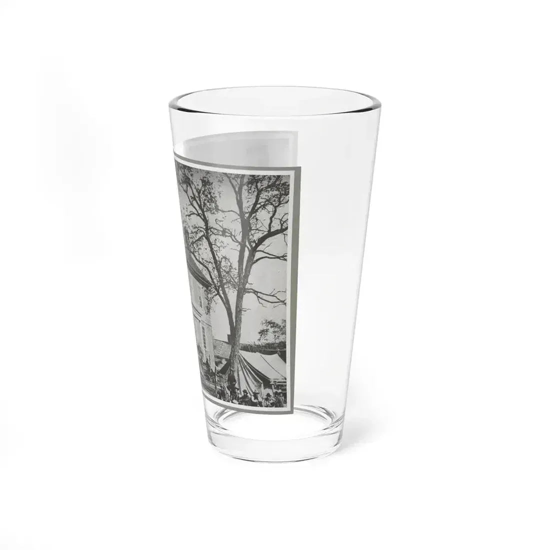 Bolling House Originally Named  Mitchell's  (Later  Bull Hill ), Possibly Located In Hopewell, Va. 001(2) (U.S. Civil War) Pint Glass 16oz - Go Mug Yourself