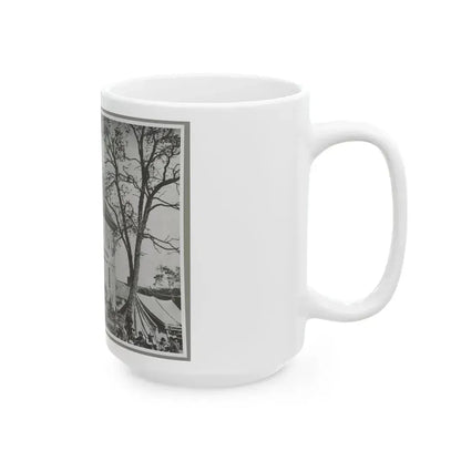 Bolling House Originally Named  Mitchell's  (Later  Bull Hill ), Possibly Located In Hopewell, Va. 001(2) (U.S. Civil War) White Coffee Mug - Go Mug Yourself