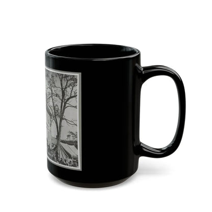 Bolling House Originally Named Mitchell's (Later Bull Hill ), Possibly Located In Hopewell, Va. 001(2) (U.S. Civil War) Black Coffee Mug-Go Mug Yourself