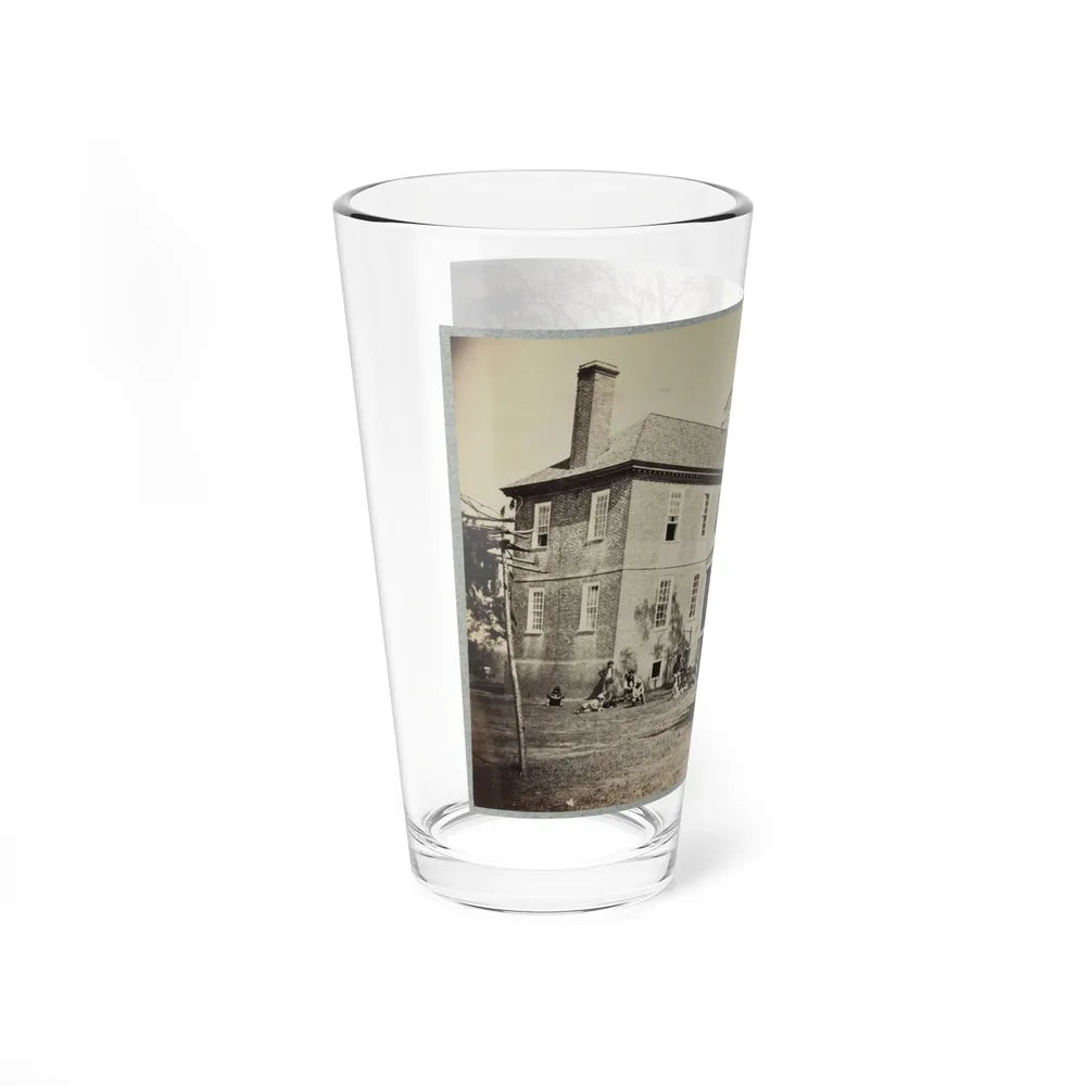 Bolling House Originally Named Mitchell's (Later Bull Hill ), Possibly Located In Hopewell, Va.(2) (U.S. Civil War) Pint Glass 16oz-Go Mug Yourself