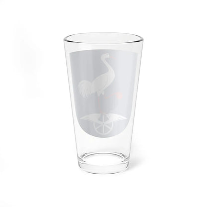 Bollnäs stad vapen (Sweden) (Coat of Arms) Pint Glass 16oz - Go Mug Yourself