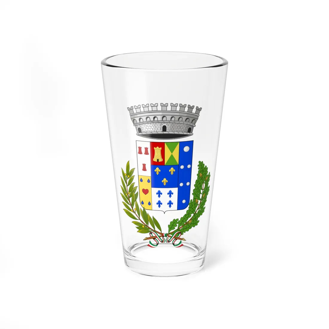 Bolognetta-Stemma (Italy) (Coat of Arms) Pint Glass 16oz 16oz - Go Mug Yourself