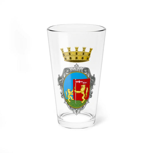 Bolognola-Stemma (Italy) (Coat of Arms) Pint Glass 16oz 16oz - Go Mug Yourself