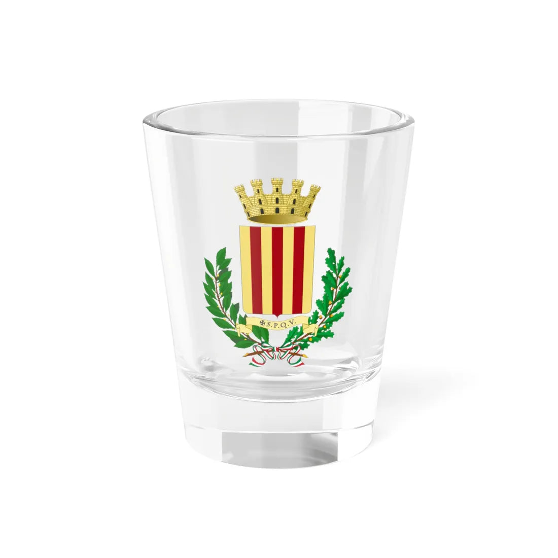 Bolsena-Stemma (Italy) (Coat of Arms) Shot Glass 1.5oz 1.5oz - Go Mug Yourself