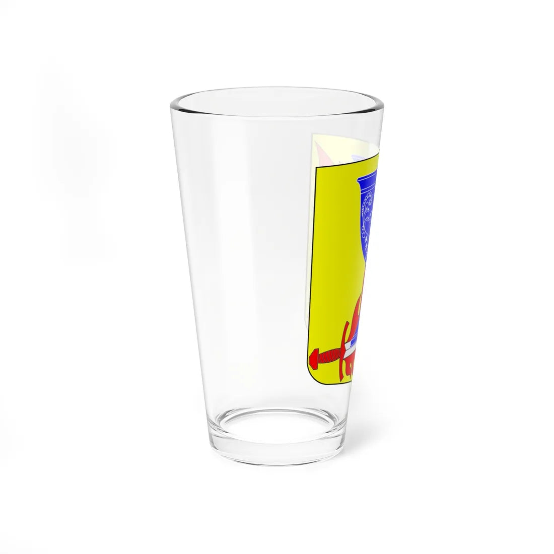 Bolshelutskoye gerb (Russia) (Coat of Arms) Pint Glass 16oz - Go Mug Yourself