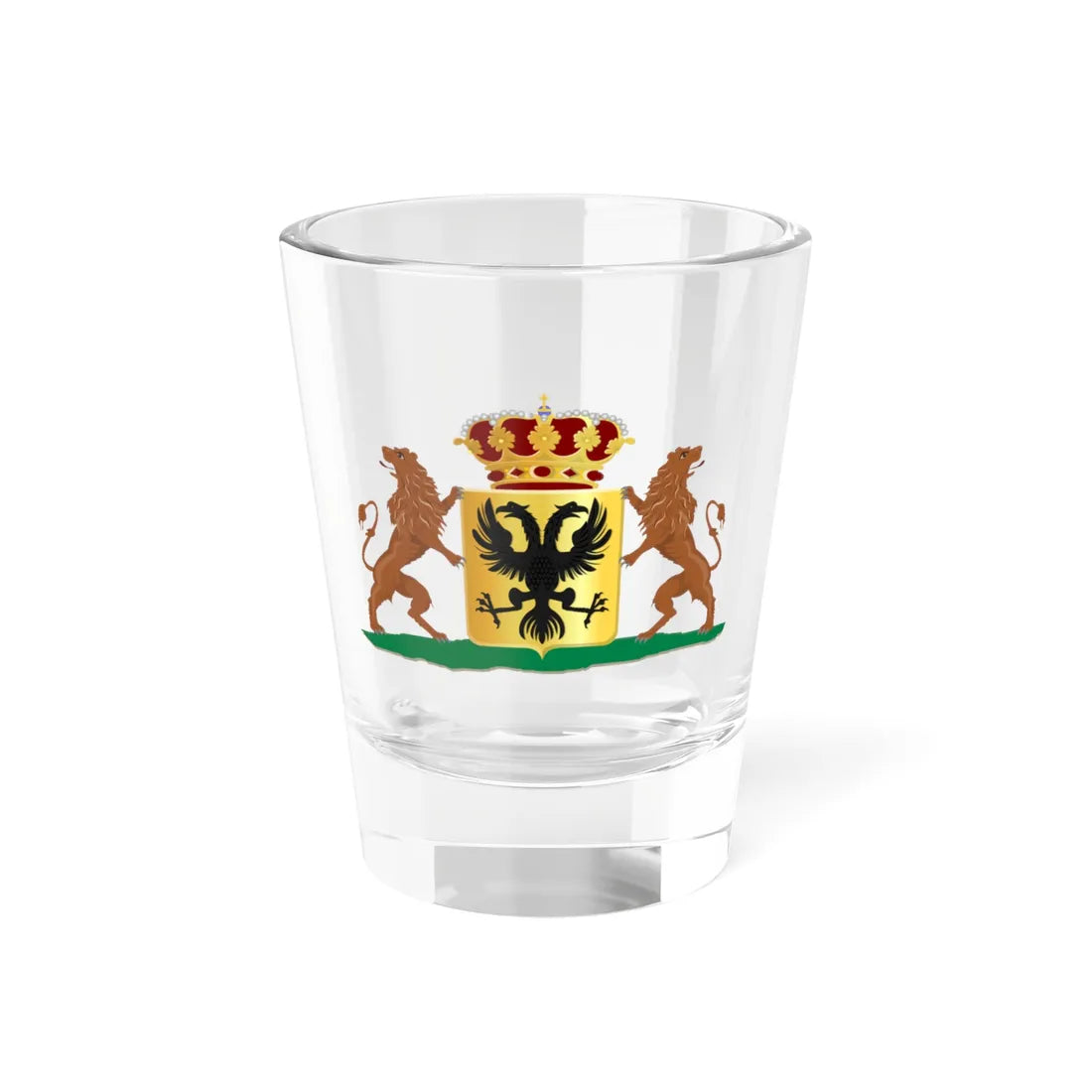 Bolsward wapen 1818 (Netherlands) (Coat of Arms) Shot Glass 1.5oz 1.5oz - Go Mug Yourself