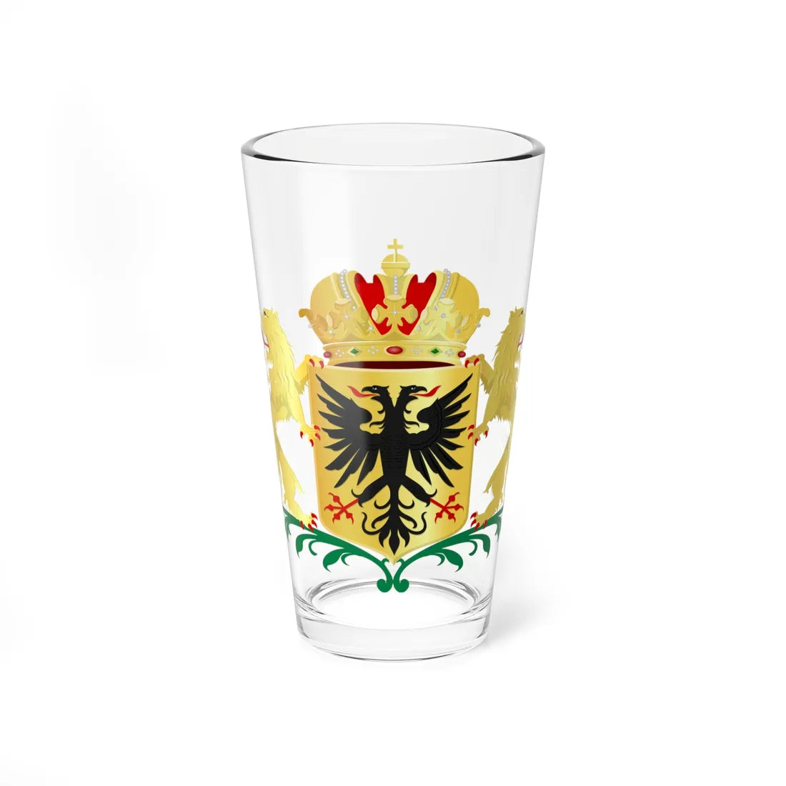 Bolsward wapen (Netherlands) (Coat of Arms) Pint Glass 16oz 16oz - Go Mug Yourself