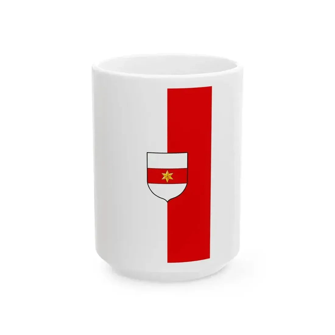 Bolzano Gonfanon (Italy) White Coffee Mug 15oz - Go Mug Yourself