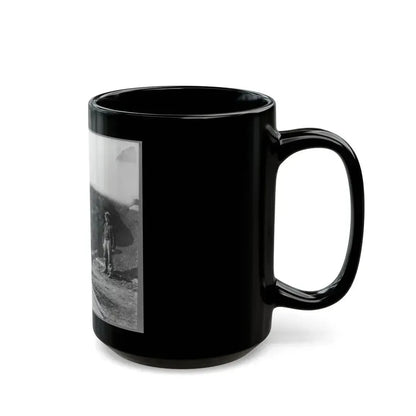 Bomb Proof Quarters In Fort Burnham (U.S. Civil War) Black Coffee Mug - Go Mug Yourself