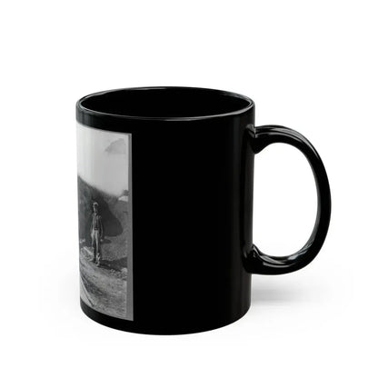 Bomb Proof Quarters In Fort Burnham (U.S. Civil War) Black Coffee Mug - Go Mug Yourself