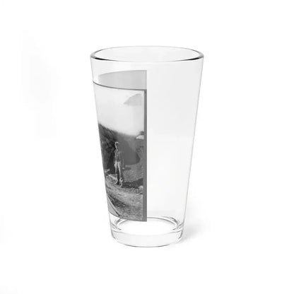 Bomb Proof Quarters In Fort Burnham (U.S. Civil War) Pint Glass 16oz - Go Mug Yourself
