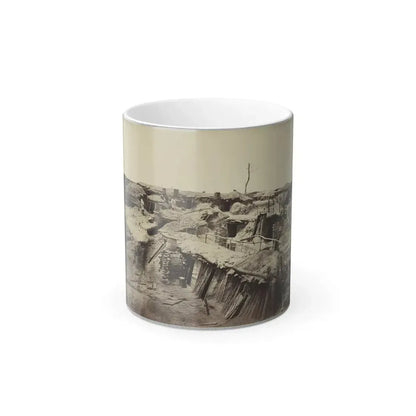 Bomb-Proof Quarters in Fort Sedgwick in Front of Petersburg, Va. (U.S. Civil War) Color Changing Coffee Mug 11oz Default Title 11oz - Go Mug Yourself
