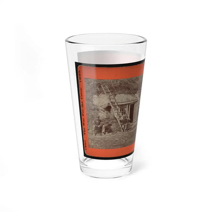 Bomb-Proof Quarters Of Major Strong, At Dutch Gap, Va., July, 1864 (U.S. Civil War) Pint Glass 16oz-Go Mug Yourself