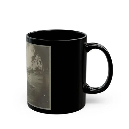 Bomb-Proof Quarters On The Lines In Front Of Petersburg, Va. Aug. 1864 (U.S. Civil War) Black Coffee Mug - Go Mug Yourself