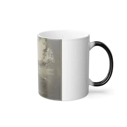 Bomb-Proof Quarters on the Lines in Front of Petersburg, Va. Aug. 1864 (U.S. Civil War) Color Changing Coffee Mug 11oz - Go Mug Yourself