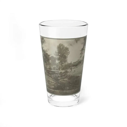 Bomb-Proof Quarters On The Lines In Front Of Petersburg, Va. Aug. 1864 (U.S. Civil War) Pint Glass 16oz 16oz - Go Mug Yourself