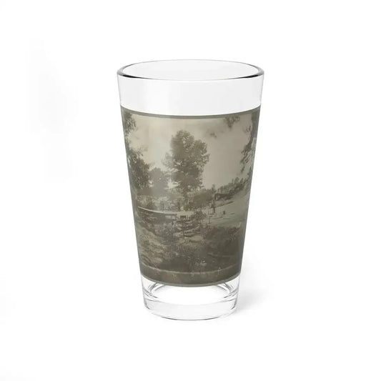 Bomb-Proof Quarters On The Lines In Front Of Petersburg, Va. Aug. 1864 (U.S. Civil War) Pint Glass 16oz 16oz - Go Mug Yourself