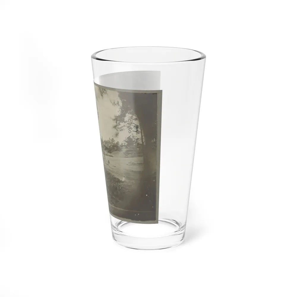 Bomb-Proof Quarters On The Lines In Front Of Petersburg, Va. Aug. 1864 (U.S. Civil War) Pint Glass 16oz-Go Mug Yourself