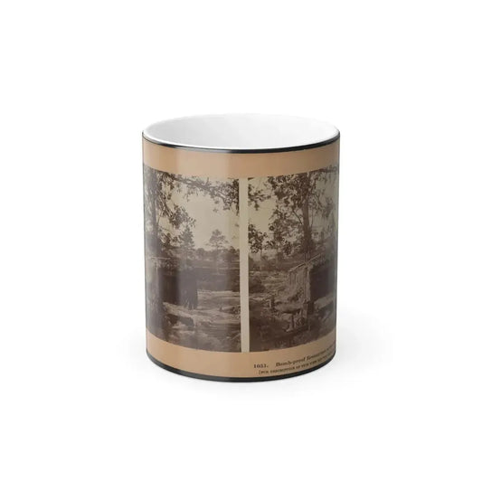 Bomb-Proof Restaurant on the Petersburg Line 001 (U.S. Civil War) Color Changing Coffee Mug 11oz Default Title 11oz - Go Mug Yourself