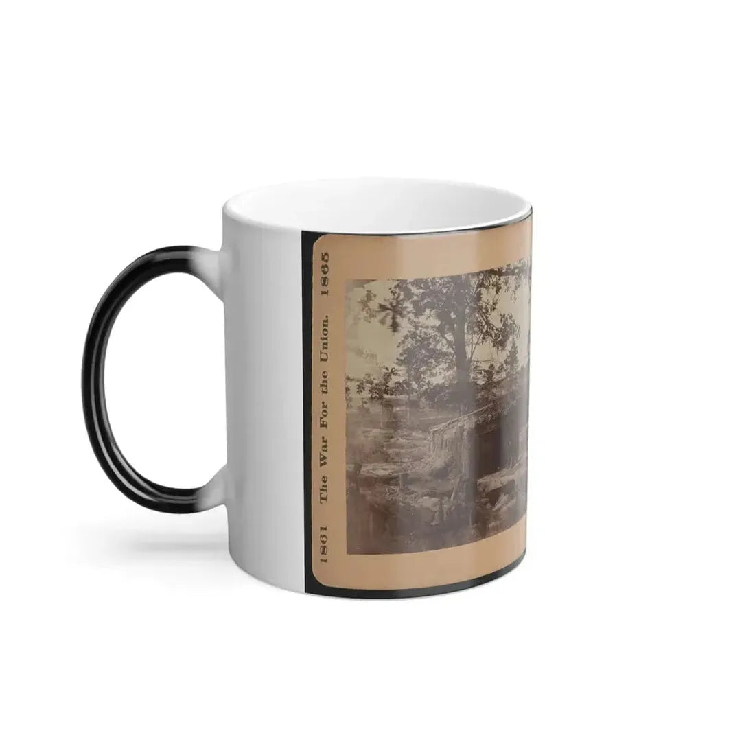 Bomb-Proof Restaurant on the Petersburg Line 001 (U.S. Civil War) Color Changing Coffee Mug 11oz - Go Mug Yourself