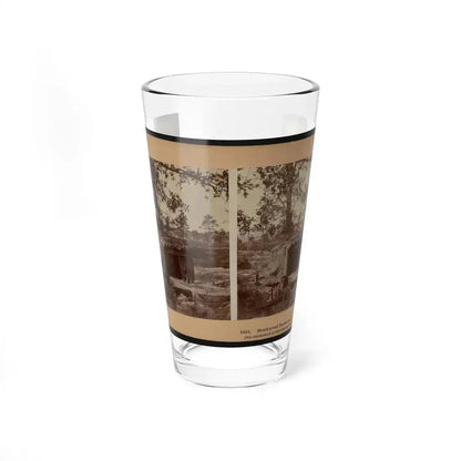 Bomb-Proof Restaurant On The Petersburg Line 001 (U.S. Civil War) Pint Glass 16oz 16oz - Go Mug Yourself