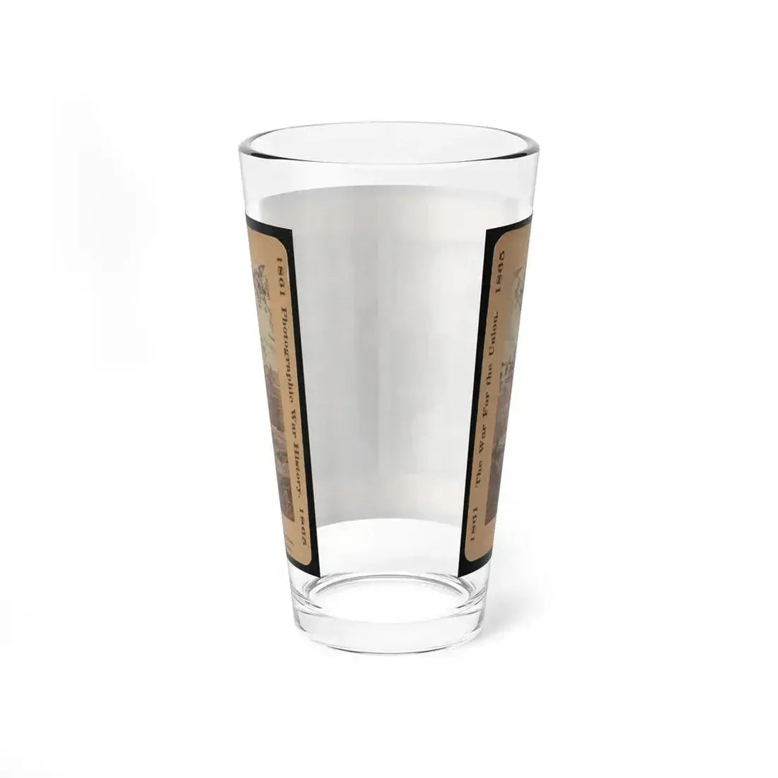 Bomb-Proof Restaurant On The Petersburg Line 001 (U.S. Civil War) Pint Glass 16oz - Go Mug Yourself