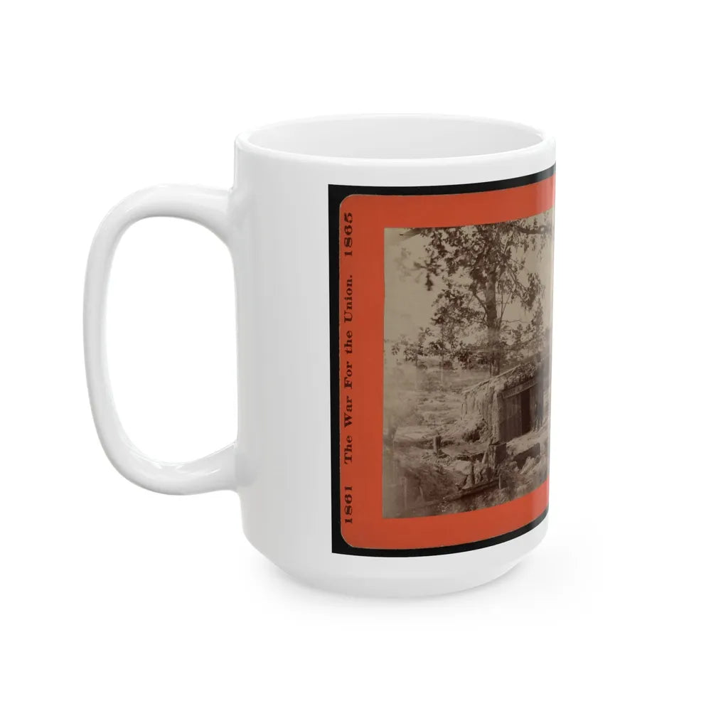 Bomb-Proof Restaurant On The Petersburg Line (U.S. Civil War) White Coffee Mug-Go Mug Yourself