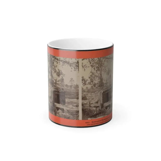 Bomb-Proof Restaurant on the Petersburg Line (U.S. Civil War) Color Changing Coffee Mug 11oz Default Title 11oz - Go Mug Yourself