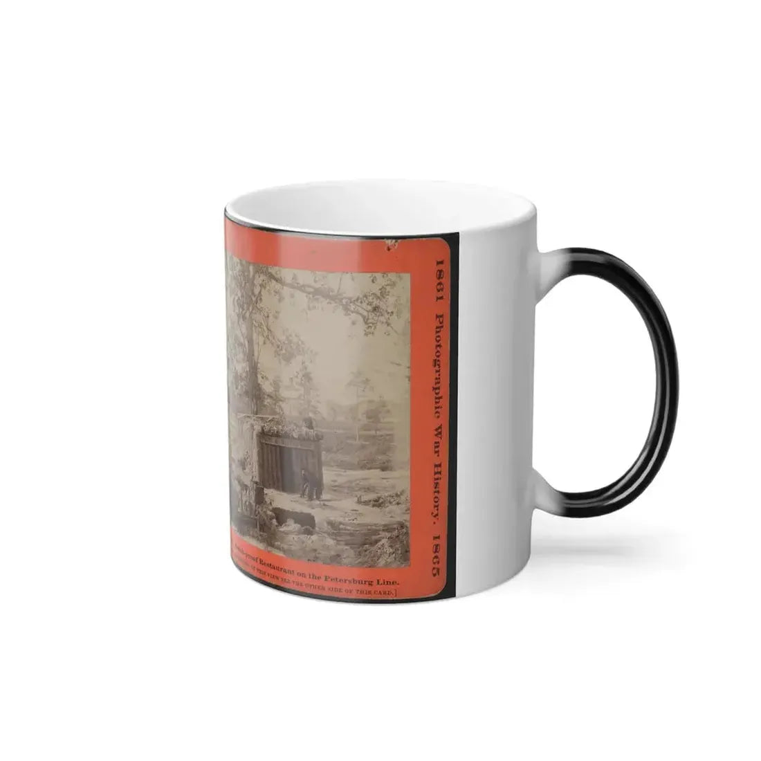 Bomb-Proof Restaurant on the Petersburg Line (U.S. Civil War) Color Changing Coffee Mug 11oz - Go Mug Yourself