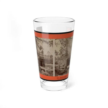 Bomb-Proof Restaurant On The Petersburg Line (U.S. Civil War) Pint Glass 16oz 16oz - Go Mug Yourself