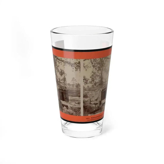 Bomb-Proof Restaurant On The Petersburg Line (U.S. Civil War) Pint Glass 16oz 16oz - Go Mug Yourself