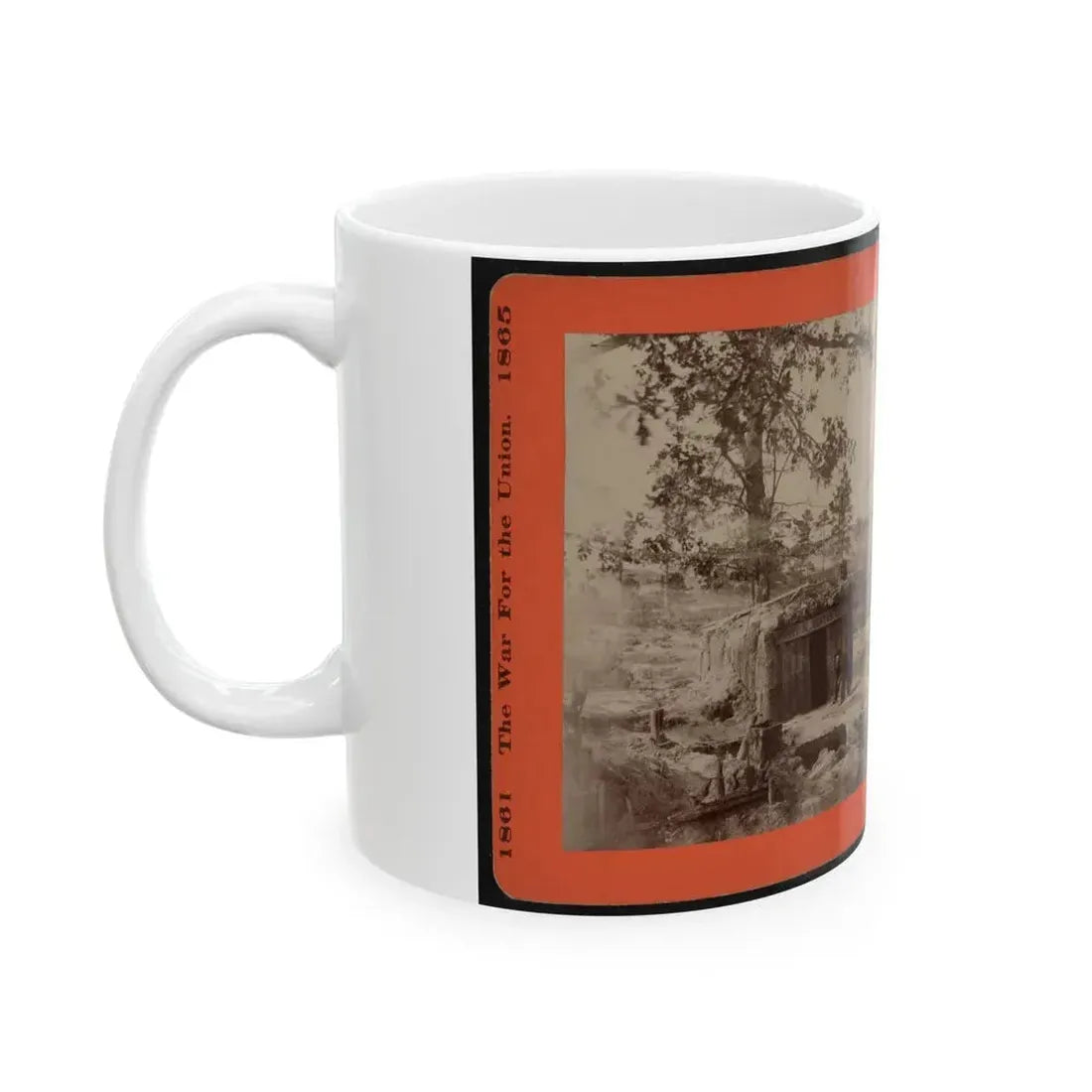 Bomb-Proof Restaurant On The Petersburg Line (U.S. Civil War) White Coffee Mug - Go Mug Yourself